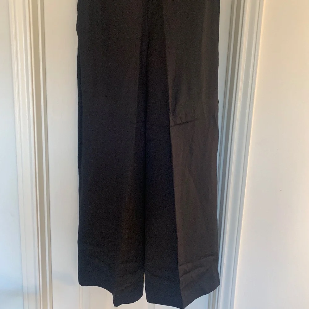 Mango Wide Leg Pleated Pants - Picture 3 of 6